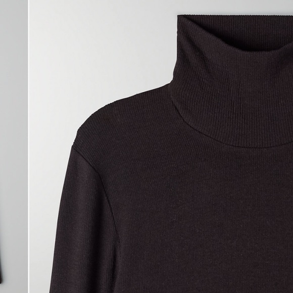 Aritzia - only turtleneck (chocolate brown) - Picture 7 of 7